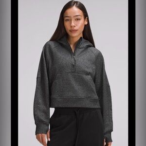 Lululemon Scuba Oversized Half-Zip Hoodie in the Spark